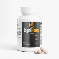 CogniHoney Pills - Brain Health & Cognitive Support Supplement 60 Capsules