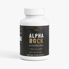 Alpha Rock Premium Vitality Blend – Daily Energy & Performance Support, 60 Veggie Capsules