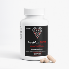 TrueMan Boost Advanced Male Health Support Supplement True Man 60 Capsules