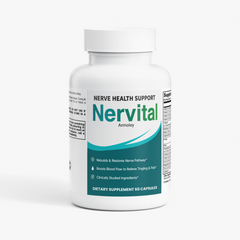 Nervital Nootropic Natural Nerve Support Vitamin Formula 60 Capsules