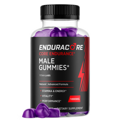 (1 Pack) Enduracore Gummys Advanced Male Support Formula Endura Core 60 Gummies