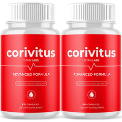 (2 Pack) Corivitus Advanced Blood Health Support Formula Cori Vitus 120 Capsules