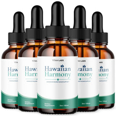 (5 Pack) Hawaiian Harmony Blood Health Support Drops HawaiianHarmony 150 Serving