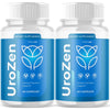 Image of (2 Pack) UroZen Advanced Prostate & Bladder Support Supplement Uro Zen 120 Capsules