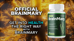 (1 Pack) BrainMary Advanced Natural Brain Support Formula Brain Mary 60 Capsules