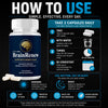 Image of BrainRenew Nootropic Natural Brain Support Supplement Brain Renew 180 Capsules