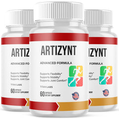 (3 Pack) Artizynt Advanced Joints & Mobility Support Formula Arti Zynt 180 Capsules
