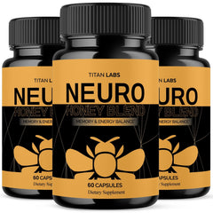 Neuro Honey Blend Nootropic Natural Brain Support NeuroHoneyBlend 180 Capsules