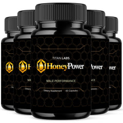 Honey Power Advanced Male Health Support Formula HoneyPower Vitamin 300 Capsules