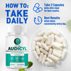Image of Audicyl Advanced Ear Health Support and Tinnitus Relief Supplement 300 Capsules