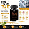 Image of Memo Guard Nootropic Natural Brain Health Support Formula MemoGuard 120 Capsules