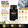 Image of Golden Brain Nootropic Natural Brain Health Max Support GoldenBrain 180 Capsules