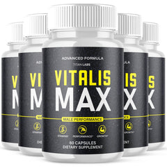 (5 Pack) Vitalis Max Advanced Male Health Support Formula VitalisMax 300 Capsule