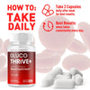 Image of (3 Pack) Gluco Thrive Advanced Blood Health Support Vitamin GlucoThrive 180 Capsules