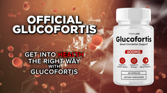 Glucofortis Pills Advanced Blood Health Support Formula Gluco Fortis 60 Capsules