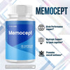 Image of (2 Pack) Memocept Nootropic Natural Formula Brain Supplement Memo Cept 120 Caps