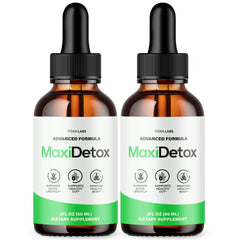 (2 Pack) Maxi Detox Drops Advanced Health & Fitness Formula MaxiDetox 60 Serves