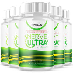 (5 Pack) Nerve Zen Ultra Nootropic Natural Brain Supplement NerveZen 300 Capsule