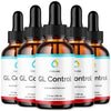 Image of (5 Pack) GL Control Blood Health Support Drops GLControl Supplement 150 Servings