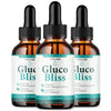 Image of (3 Pack) Gluco Bliss Drops Advanced Blood Health Support GlucoBliss 90 Servings