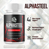 Image of (1 Pack) Alphasteel Advanced Male Health Support Supplement Alpha Steel 60 Capsules