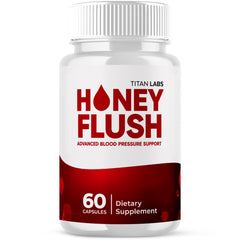 Honey Flush Pills Advanced Blood Health Support Formula HoneyFlush 60 Capsules