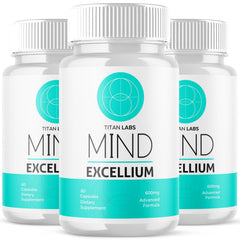(3 Pack) Mind Excellium Nootropic Brain Health Support Formula MindExcellium 180 Capsules
