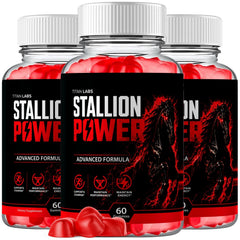 Stallion Power ACV Gummys Male Health Support Formula StallionPower 180 Gummies