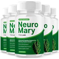 Neuro Mary Nootropic Natural Brain Health Support Formula NeuroMary 300 Capsules