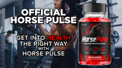 (5 Pack) Horse Pulse Gummys Advanced Male Health Support HorsePulse 300 Gummies