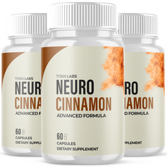 (3 Pack) Neuro Cinnamon Advanced Joints & Mobility Support NeuroCinnamon 180 Capsules