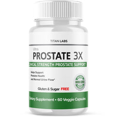 (1 Pack) Ultra Prostate 3X Prostate & Bladder Health Support Formula 60 Capsules
