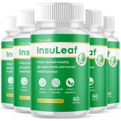 (5 Pack) InsuLeaf Advanced Blood Health Support Formula Insu Leaf 300 Capsules