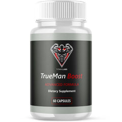 (1 Pack) TrueMan Boost Advanced Male Health Support Supplement True Man 60 Capsules