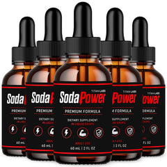Soda Power Drops Advanced Male Health Support Supplement SodaPower 150 Servings