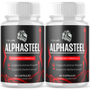 Image of (2 Pack) Alphasteel Advanced Male Health Support Supplement Alpha Steel 120 Caps
