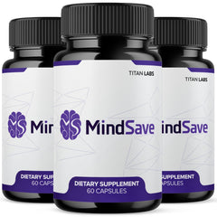 Mind Save Nootropic Natural Brain Health Support Supplement MindSave 180 Capsule