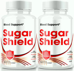 (2 Pack) Sugar Shield Blood Sugar Support Supplement 120 Capsules