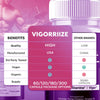 Image of (1 Pack) Vigorriize Advanced Male Health Support Supplement Vigor Riize 60 Capsules