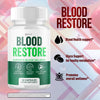 Image of (2 Pack) Blood Restore Advanced Blood Support Supplement BloodRestore 120 Capsules