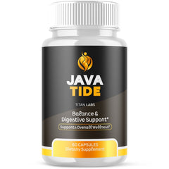 (1 Pack) Java Tide Pills Advanced Energy & Fitness Supplement JavaTide 60 Capsules