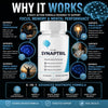Image of Synaptril Nootropic Natural Brain Health Support Formula Synap Tril 60 Capsules