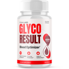 (1 Pack) Glyco Result Advanced Blood Health Support Formula GlycoResult 60 Capsules