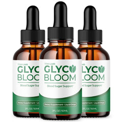 (3 Pack) Glyco Bloom Blood Health Support Drops GlycoBloom Formula 90 Servings