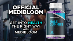 (2 Pack) MediBloom Gummy Advanced Male Support Supplement Medi Bloom 120 Gummies