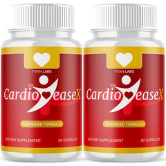 (2 Pack) CardioEase X Advanced Blood Health Support Cardio Ease X 120 Capsules