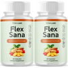 Image of (2 Pack) Flex Sana Advanced Joints & Mobility Support Formula FlexSana 60 Caps