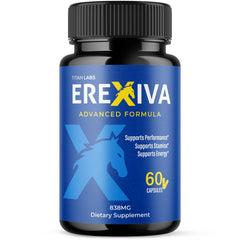 (1 Pack) Erexiva Advanced Male Health Support Supplement Ere Xiva 60 Capsules