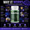 Image of (1 Pack) BrainMary Advanced Natural Brain Support Formula Brain Mary 60 Capsules