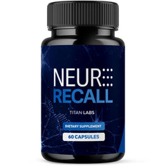 Neuro Recall Nootropic Natural Brain Health Max Support NeuroRecall 60 Capsules